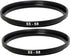 (2 Pcs) 55-58MM Step-Up Ring Adapter, 55mm to 58mm for DSLR Camera Lens and Filters