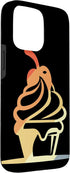Funny Ice Cream Guy T-Shirts and Presents Frozen 15 Ice Cream Vintage Look Dessert Sorbet Case for iPhone Pro Max