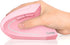 Lekvey Pink Ergonomic Vertical Wireless Mouse, Rechargeable 2.4 GHz USB Optical, 800/1200/1600 DPI, 6 Buttons