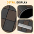Opuweiy 11.8 5.9 Car Anti-Slip Pad, Multifunctional Dash Mat, Central Control Instrument Table Mobile Phone Fixing Glue