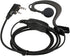 Retevis 2 Way Radio Earpiece, C-Type Earhook Headset with Mic, 2 Pin, Compatible with RT22, RT68, BAOFENG Walkie Talkies