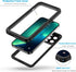 Lanhiem IP68 Waterproof Case for iPhone 13 Pro, Dustproof Shockproof Full Body Cover with Built-in Screen Protector