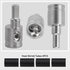 Amp Input Reducer from 0 Gauge to 4 Gauge - Includes Extra Screws, Heat Shrink Tubes & Hex Tool for Car Audio