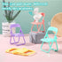 nanaxagly 4Pcs 4 Mini Chair Foldable Cell Phone Stand, Portable Funny Cute Cell Phone Holder Stand Compatible