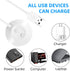 MASKEOBAP Only-12mm (12mm Magnetic USB Rose Charger Cable, Replacement Charging Cord for Bluetooth Devices, Headphones
