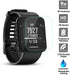 Screen Protector for Garmin Forerunner 35, 4 Pack Tempered Glass Anti-Scratch High Definition Full Coverage Films