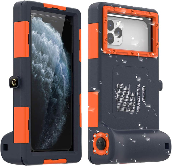 AICase Universal Waterproof Underwater Photography Housing for iPhone 13 mini/12/11/11 Pro/11 Pro Max