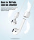 1 Pack Ultra Strong Magnetic Anti-Lost Straps for AirPods, Colorful Soft Silicone Sports Lanyard