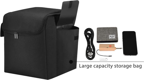 Portable Tote Bag Carrying Case for JBL Partybox Encore Essential Portable Party Speaker (Black)