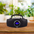 HANNLOMAX HX-316CD CD/MP3 Boombox with Bluetooth, AM/FM Radio, USB Port, LCD Display, Aux-in, AC/DC Power Source (Black)