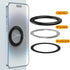 TENOC Magnetic Wall Mount, Magnet Ring Phone Holder, Hands-Free Mirror Shower Car Magnet Stand for All Cellphones