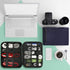 MATEIN Electronics Organizer, Waterproof Travel Electronic Accessories Case, Portable Double Layer Cable Storage Bag
