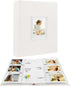 Photo Album for Fujifilm Instax Mini Camera, 180 Pockets, Leather Cover, 2x3 Photo Album for Instax Mini Series
