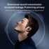 Wireless Earbuds, Open-Ear Bluetooth 5.3 Noise Cancelling Headphones with Ear Hooks, 60H Playtime for Running