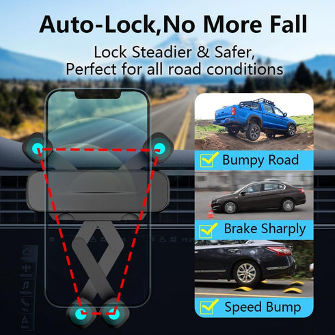 Car Phone Holder Mount for Benz G G-Class 2019-2024, AMG G63 G500 G55 W463 Mobile Cell Bracket