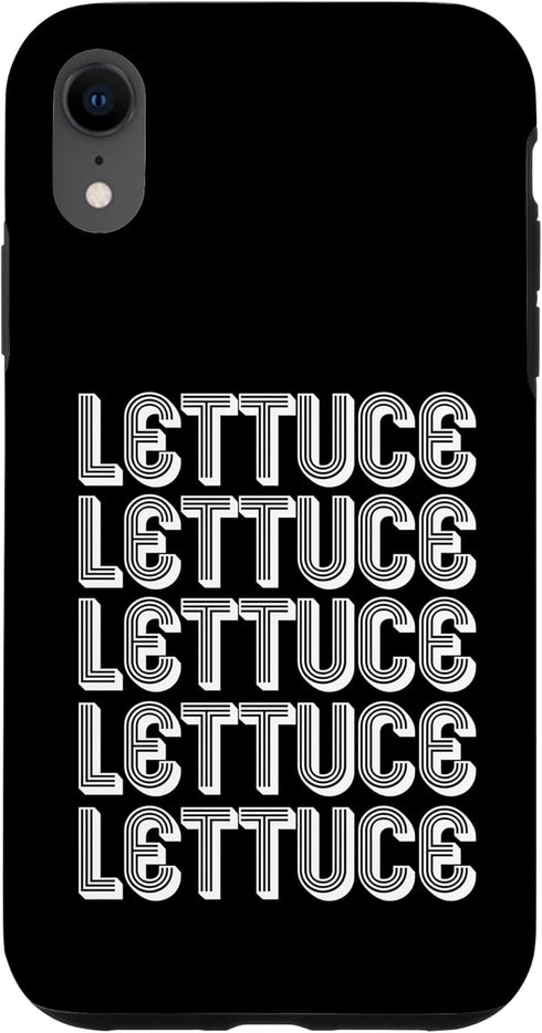 Eat Lettuce Apparel Eat Lettuce Case for iPhone XR