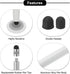 MECCANIXITY 3pcs Stylus Pens for Touch Screens, Dual Rubber Tips Capacitive Universal Tablet Pen - Sensitivity