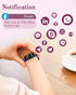 Smart Watches for Women, LYNN2 Fitness Tracker Watch Compatible with iPhone Android, Heart Rate Monitor, Waterproof