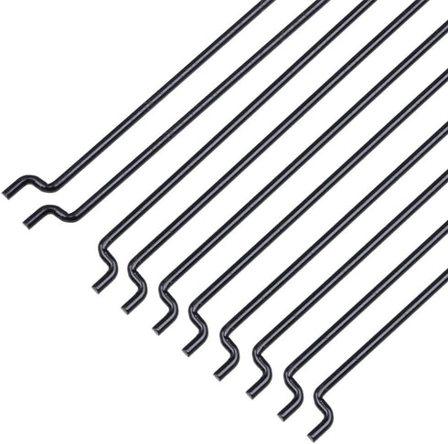 1.2mm L120mm (Pack 10) Hobbypark x Steel Z Style Pull/Push Rods Parts for RC Airplane Plane Boat Replacement