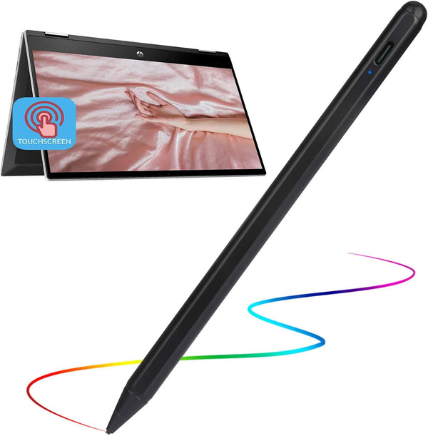 Evach Stylus Pens for Lenovo Tab P12/P11 Pro, High Sensitivity Digital Pencil with 1.5mm Ultra Fine Tip, Black