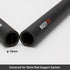 NICEYRIG 15mm Rod 16'' Carbon Fiber Camera Rails for Heavier Shoulder Mount Rig, Follow Focus, Max Payload 222lb - 555