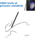 Galaxy S23 Ultra S Pen Replacement for Samsung Galaxy S23 Ultra Touch Pen, Stylus Pen Without Bluetooth (Black)