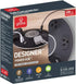 GLOBE Designer Series 4-Outlet USB Surge Protector Desktop Power Strip Hub, 4x USB Ports, Black