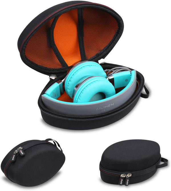 Mchoi Hard Headphone Travel Case for AILIHEN C8 / Artix CL750 / ELECDER i39 Wired Headphones