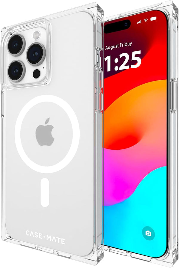 Case-Mate iPhone 15 Pro Max Case for Women - Compatible with MagSafe, 12ft Drop Protection, Anti-Scratch &