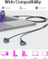 USB Headset with Microphone for PC, 2M USB Earbuds for Laptop, PS4/PS5, Volume Control & Mute, Ideal for Home & Office.