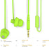 MAXROCK Mp3, 3.5mm, Wired Sleep Earphones Soft Sleep Earbuds Total Silicon Sleeping Headphones with in-line Mic