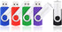 KOOTION 5 X 1GB USB Flash Drives Thumb Drives Pack Memory Stick USB