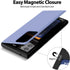 GOOSPERY for Samsung Galaxy Note 20 Ultra 6.9"(2020) Card Holder Wallet Case with Magnetic Door Closure, Lilac Purple