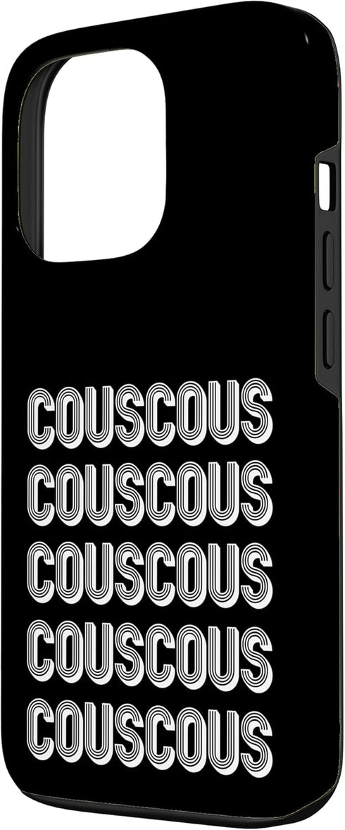 Eat Couscous Apparel 13 Eat Couscous Case for iPhone Pro