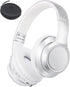 rockpapa E8 Over The Ear Bluetooth Headphones with Microphone for Kids, Foldable Wired/Wireless Headphones, Include