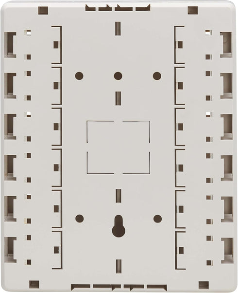 Tripp Lite 12-Port Surface-Mount Box for Keystone Jacks - Additional Breakout Pieces, Mounting Screws Included
