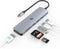 SUTOUG Docking Station 6-in-1 USB C Hub with 4K HDMI Adapter, USB 3.0/2.0