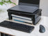 22lbs, Amazon Basics Height Adjustable Monitor Stand Riser with Storage Organizer, Multifunctional Desk Accessories