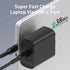 USB C Charger Block CALCINI 3 Pack GAN 65W PD Compact Fast Wall Charger for MacBook, Galaxy, iPad, Phone