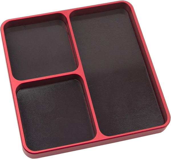 ShareGoo Universal Metal RC Screw Tray with Magnetic Pad, Magnet Screws Holder