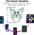 Cavdycidy Bling Metal Cute Butterfly Cell Phone Ring Holder 360° Rotation Finger Stand Kickstand Universal Compatible