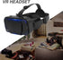 VR Headset 3D VR Glasses Universal Virtual Reality Goggles, Adjustable Pupil Distance Eye Protection for Movies