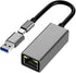 USB Ethernet Adapter, USB C Hub for Mac Tablets PC, 10 Gigabit Ethernet Adapter for MacBook Pro/Air