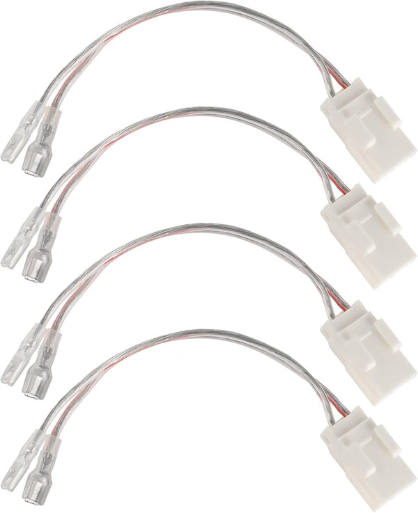 72-6514 Car Speaker Wiring Harness Connector Adapter for Dodge Ram 2000-2020, Chrysler 2004-2017, 4 PCS