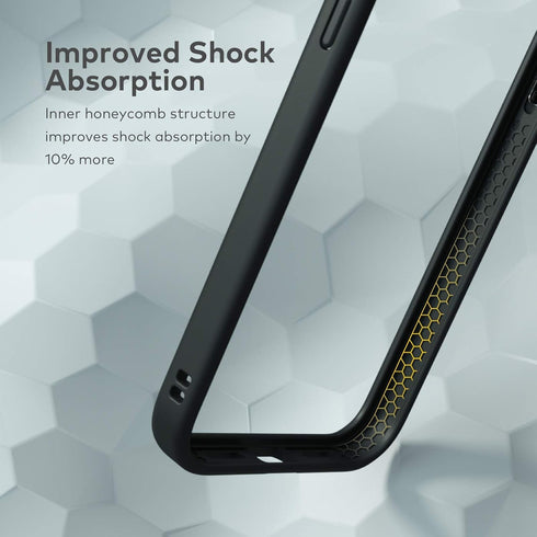 RhinoShield Modular Case for iPhone 12 Pro Max, Customizable Shock Absorbent Heavy Duty Cover with 3.5M Drop