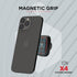 Car Phone Holder Mount, Magnetic Vent Mount, Easy Mounting and Release for Smartphones, Black and Red Line