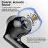 Wireless Earbuds, Bluetooth 5.3 Headphones with Noise Cancelling Mic, IP7 Waterproof, 36H Playtime for Sports, Black