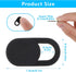 Amabro 8PCS Webcam Cover Slide, Thin Phone Camera Cover Laptop Computer Camera Cover Slide Blocker Slider Lens Cover
