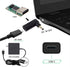 cablecc USB 3.1 Type C USB-C to DC 4.5x3.0mm Adapter, PD Emulator Trigger 90 Degree Angled