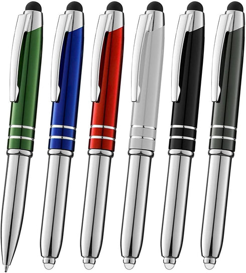 SyPen Stylus Pen with Light for Touchscreen Devices, Tablets, iPads, iPhones, Multi-Function Capacitive